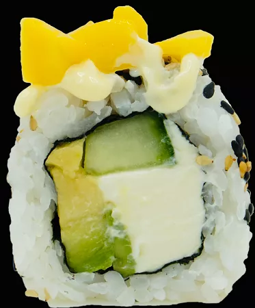 Mango & Roomkaas Roll