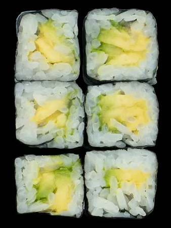 Glutenvrij: Avocado Maki
